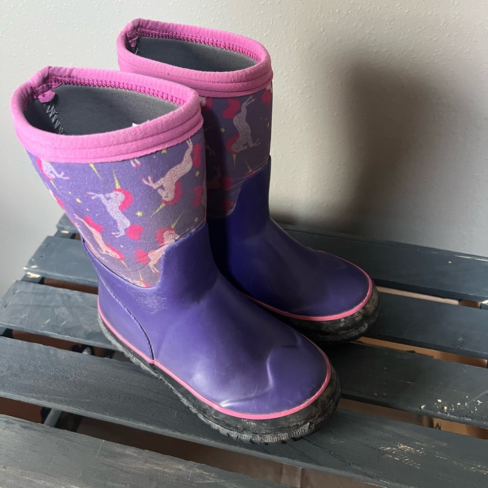 Girls bog boots size 13